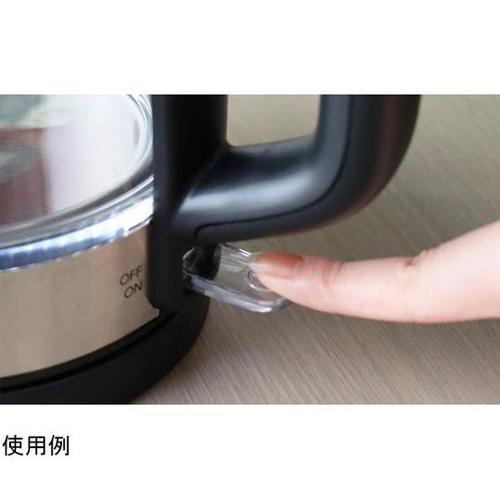 ガラスケトル「エルダー」 1.0L ブラ