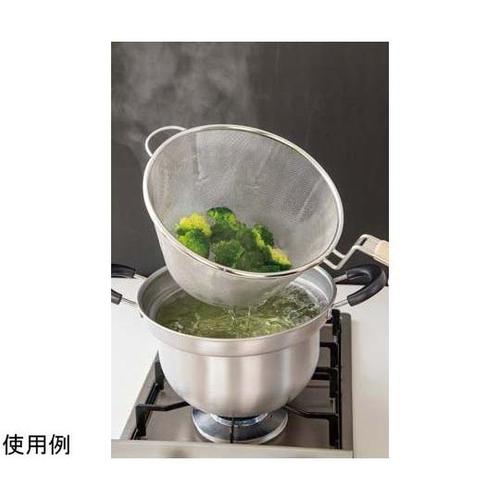 ダンチュウ 木柄ザル付鍋セット22cm