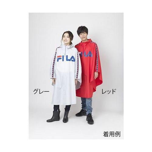 06003124レインポンチョM レッド