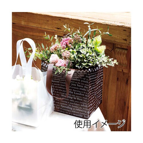 手提げポリ袋 ポリチャームバッグ WS