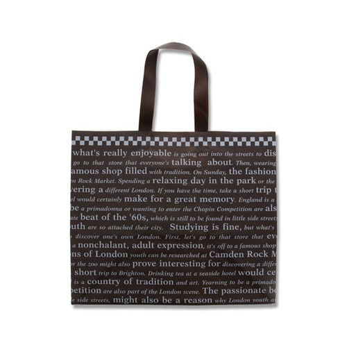 手提げポリ袋 ポリチャームバッグ WL