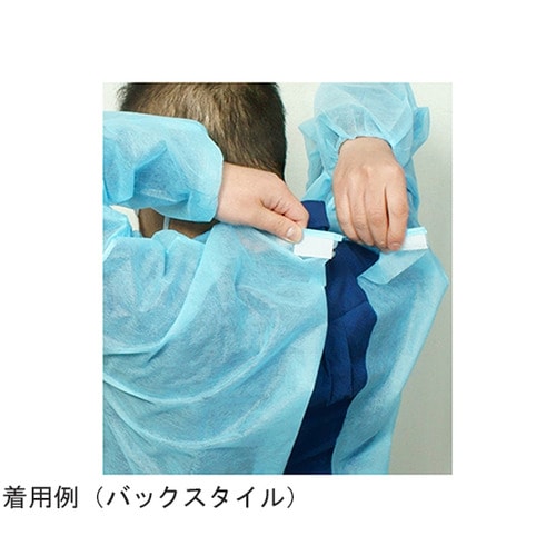 不織布アイソレーションガウン マジックテ