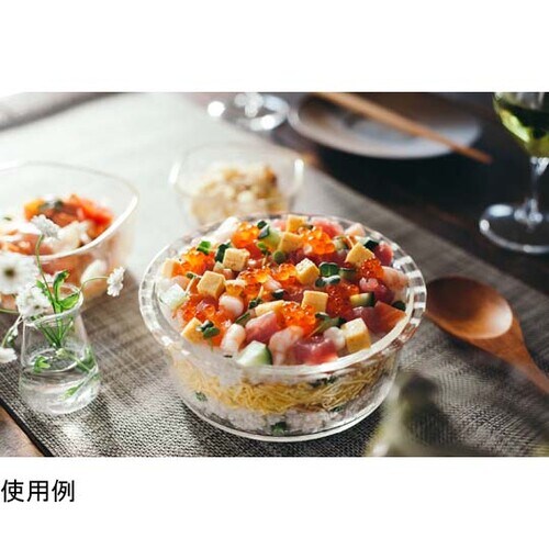 耐熱ガラス製ホールケーキ型5号 12個入