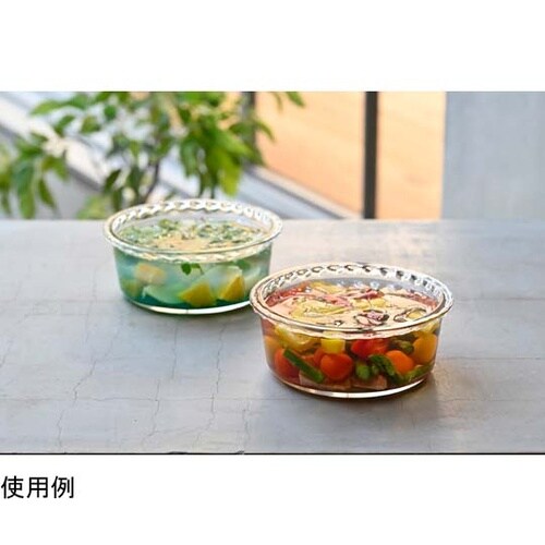 耐熱ガラス製ホールケーキ型5号 12個入