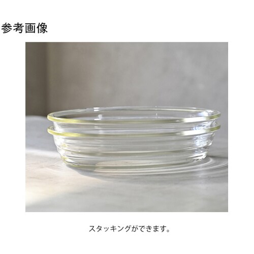耐熱ガラス製オーバル皿1100 12個入