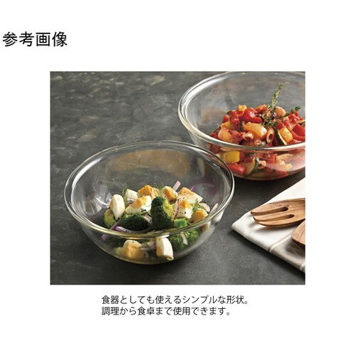 耐熱ガラス製浅型ボウル2500 12個入