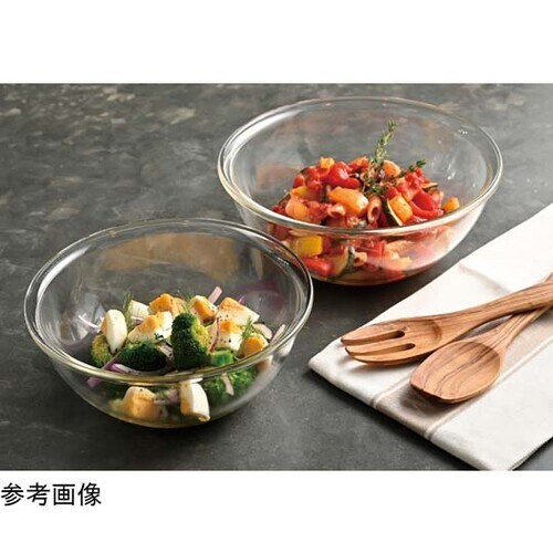 耐熱ガラス製浅型ボウル2500 12個入