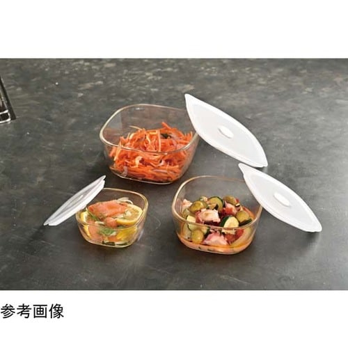 耐熱ガラス製密閉保存容器・角600 36