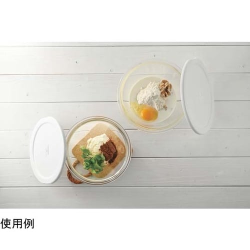 レンジフタ付き耐熱ガラスボウル 2個×6