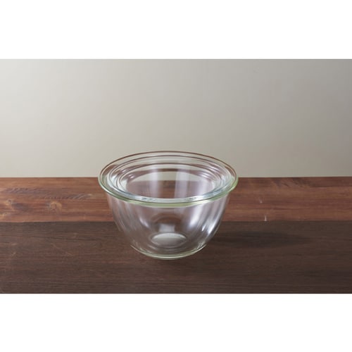 レンジフタ付き耐熱ガラス製ボウル 3個×