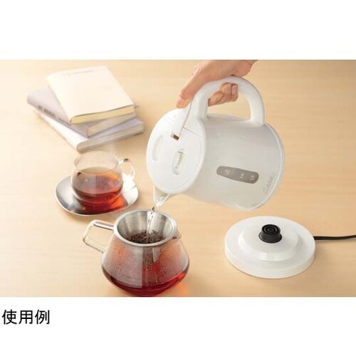 ラノー 転倒時湯漏れ防止電気ケトル 1.