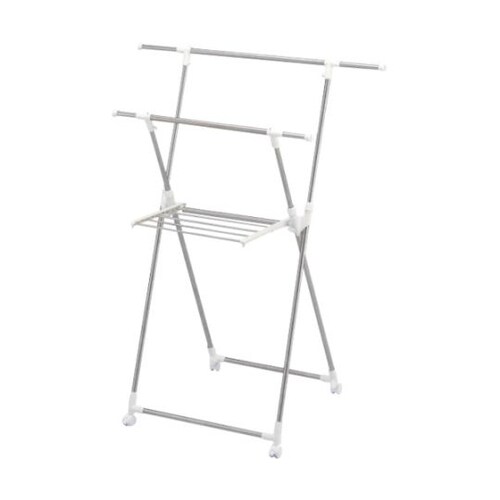 PORISH伸縮式室内物干しX型コンパク