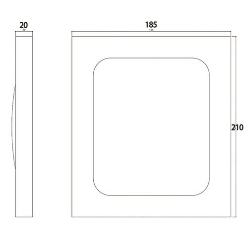 エクステリアミラー シルバーストーニー