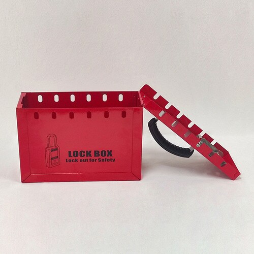 グループロックアウト用ボックス 赤 J2