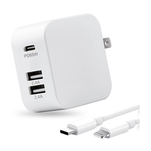 GaN マルチタイプ 3ポート USB充