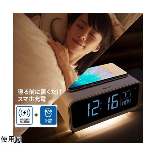 ワイヤレスチャージングクロック QA−0