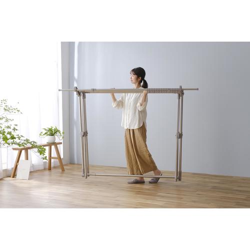 大容量ふとん干し ダブルバー付き