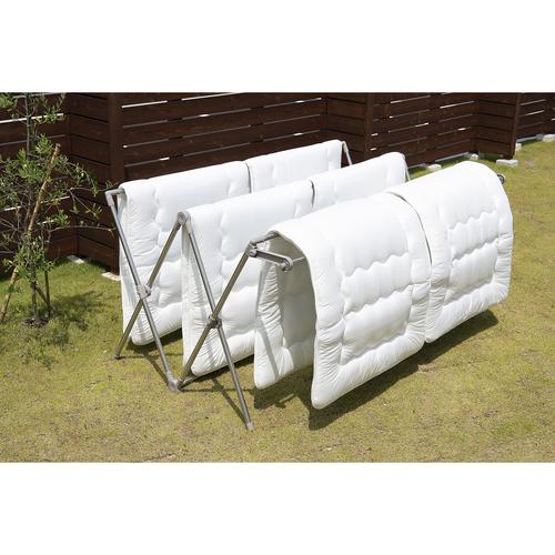 大容量ふとん干し ダブルバー付き