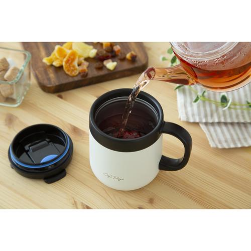 カフェデイズ 2wayふた付きマグカップ