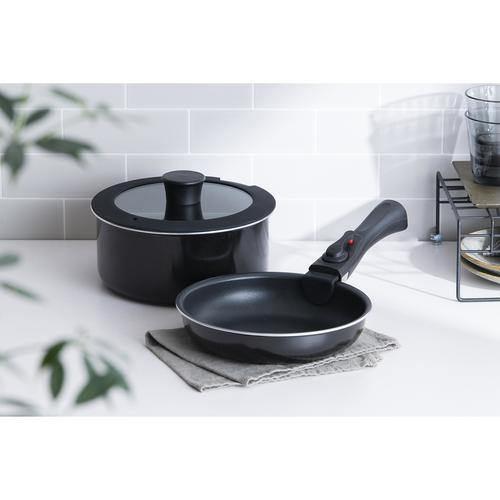 コンパクト鍋・フライパンセット 4点セット