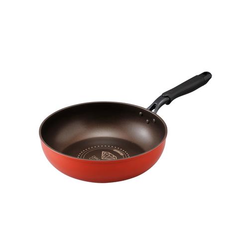 ダイヤモンドコートフライパン IH 炒め鍋28cm