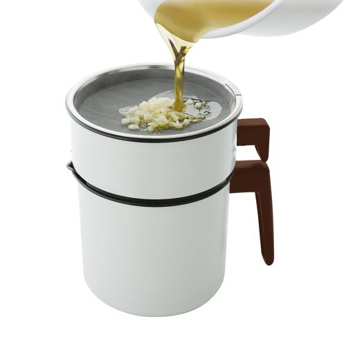 活性炭オイルポット1200ml カートリッジ1個付