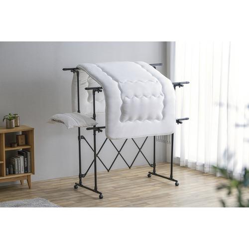 組み立て簡単たっぷりスタイル物干し