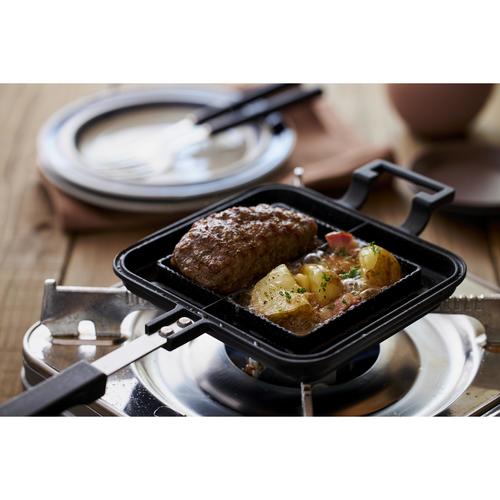 具だくさんホットサンドメーカーダブル IHガス火用