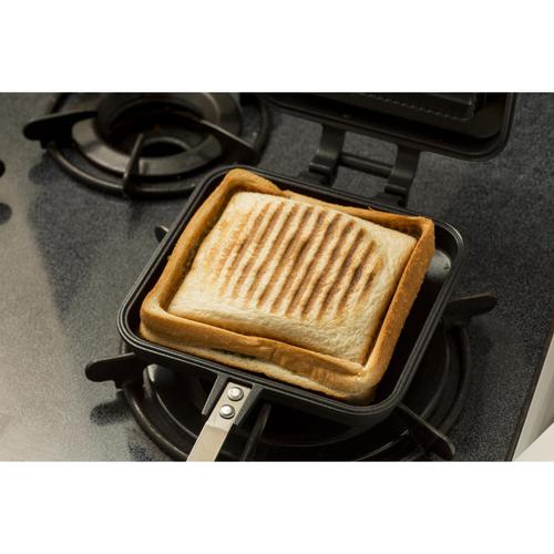 具だくさんホットサンドメーカーシングルIHガス火用