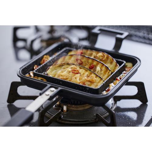 具だくさんホットサンドメーカーシングルIHガス火用