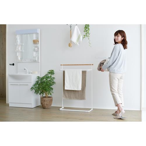 ナチュラル物干しタオルハンガー