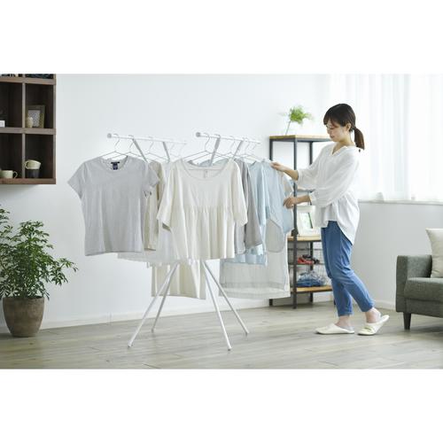 スリム収納物干し