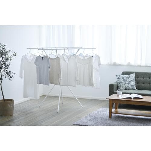 スリム収納物干し