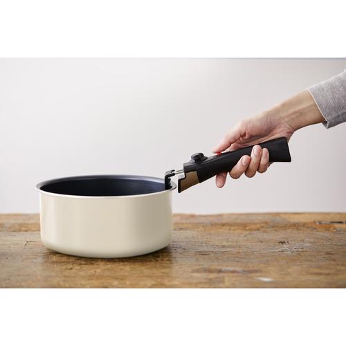 取っ手が外せるフライパン・なべ 11点セット