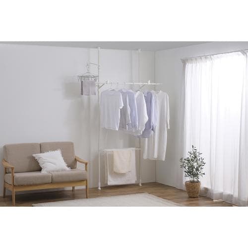 つっぱり物干し 2本タイプ