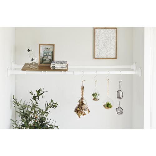 木製シェルフ 伸縮棒用