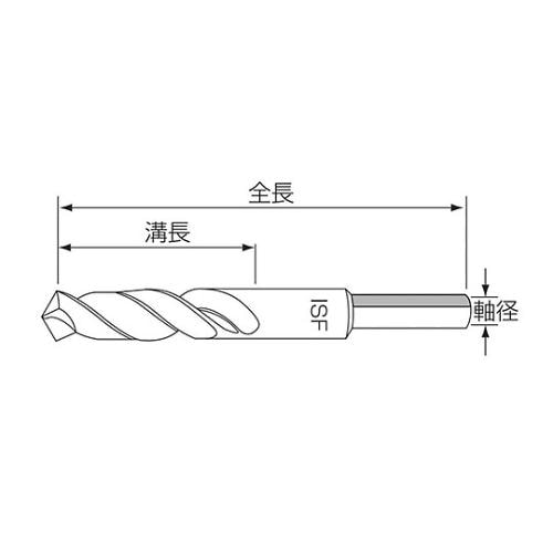 軸細正宗ドリル 21.5X1/2 (JD13型)