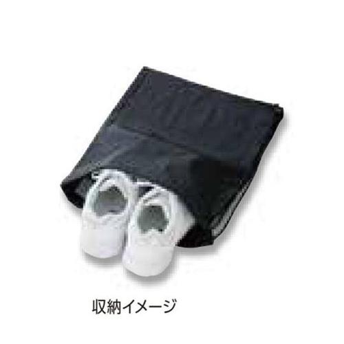 少し大きめナイロン巾着 ブラック F E