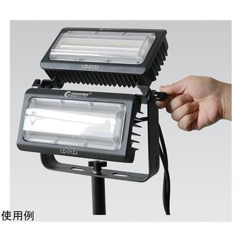 LED投光器 100W 2灯式三脚付属