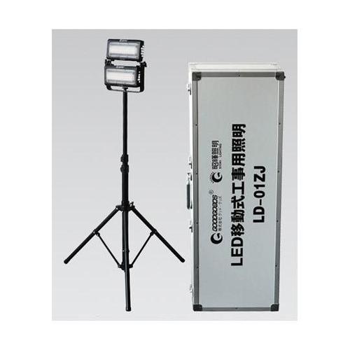 LED投光器 100W 2灯式三脚付属