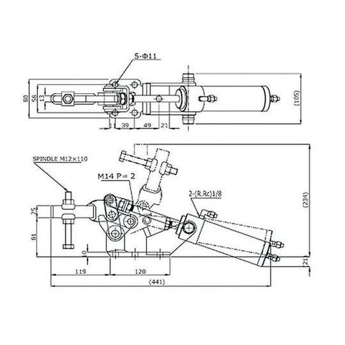500 エアー クランプ