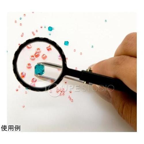 ピンセットルーペ 4.5倍 30mm 1