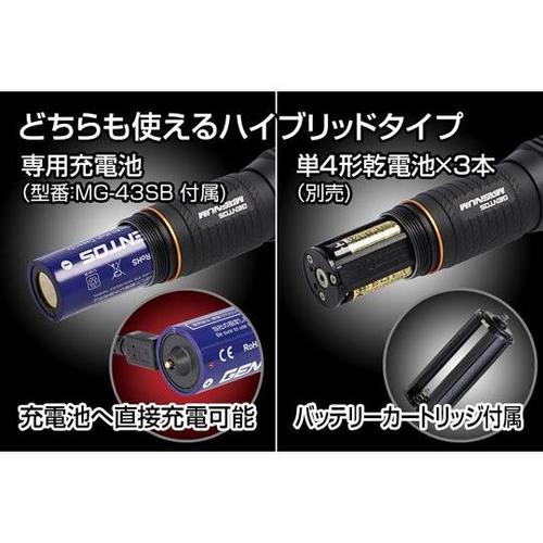 MAGNUMシリーズ USB充電式LED