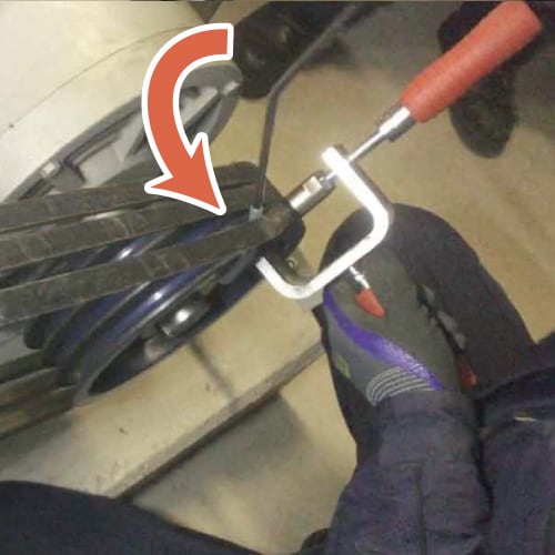 Vベルト着脱工具(べるとれーる) EA501KK