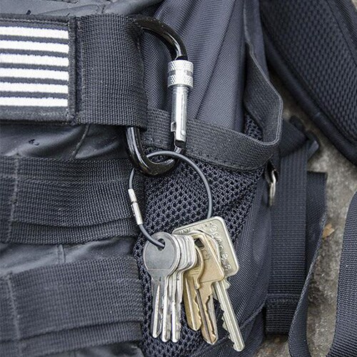 安全環付カラビナ EA638JG−121