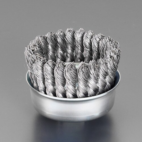 ツイストスチールワイヤーブラシ EA809YL−6