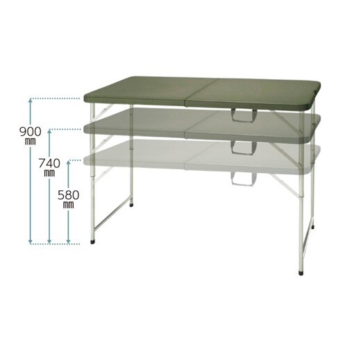 折畳テーブル(OD/樹脂天板) EA913YA−1
