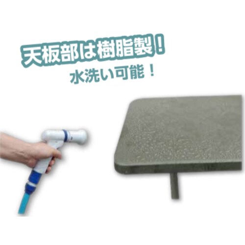 折畳テーブル(OD/樹脂天板) EA913YA−1