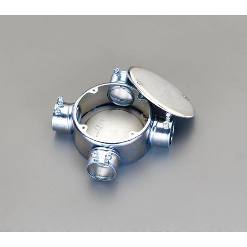 丸形露出ボックス(4方出) EA940CS−35