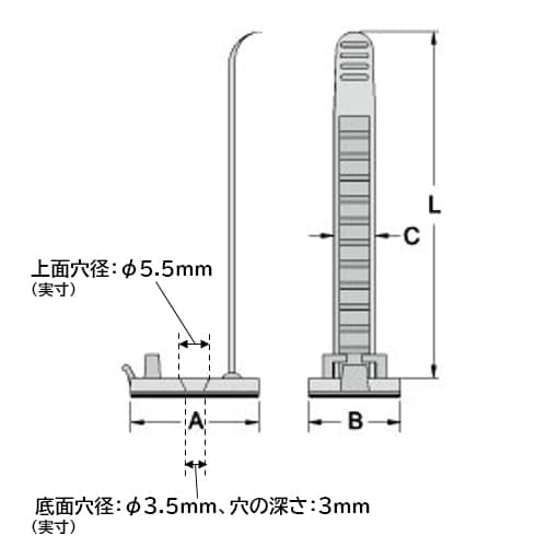 自在ケーブルクランプ EA947FC−22
